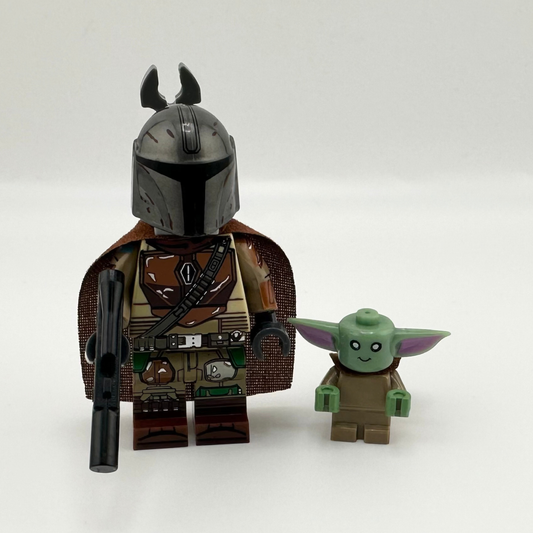The Mandalorian/Din Djarin w/ Grogu - Star Wars - Minifig